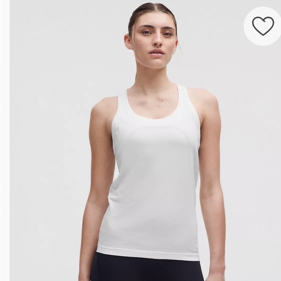 Lulus 😍 White Tank Top and Black Leggings - Picture 3 of 5